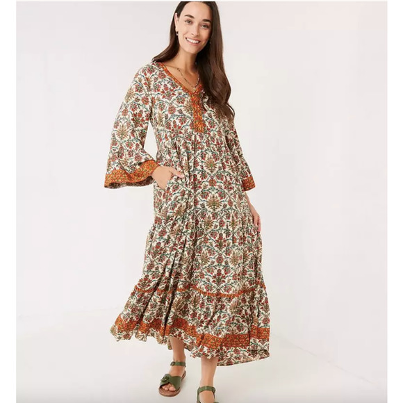 Fat Face Dresses & Skirts - FatFace Lila Boheme Maxi Dress Size 8